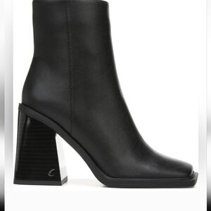 Sam Edelman Chic Black Leather Ankle Boots